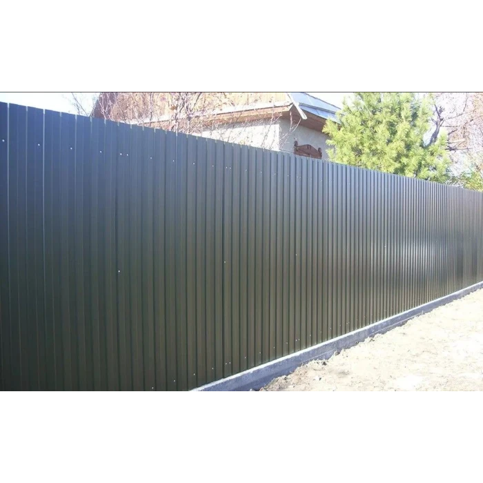 Профнастил Н114 600х0.6 Окрашенный RAL 5021