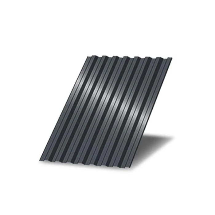 Профнастил C21 800х0.6 Окрашенный RAL 7024